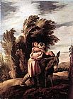 Domenico Feti Parable of the Good Samaritan painting